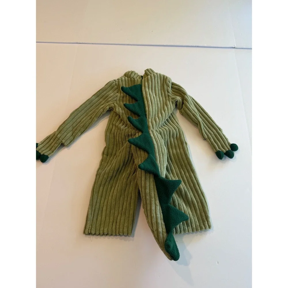 HalloweenCostumes‎ Green Dinosaur Dragon Ribbed Infant Costume 6/9 Months